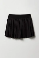 Jupe-short de tennis à plis pour filles