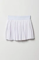 Jupe-short de tennis à plis pour filles