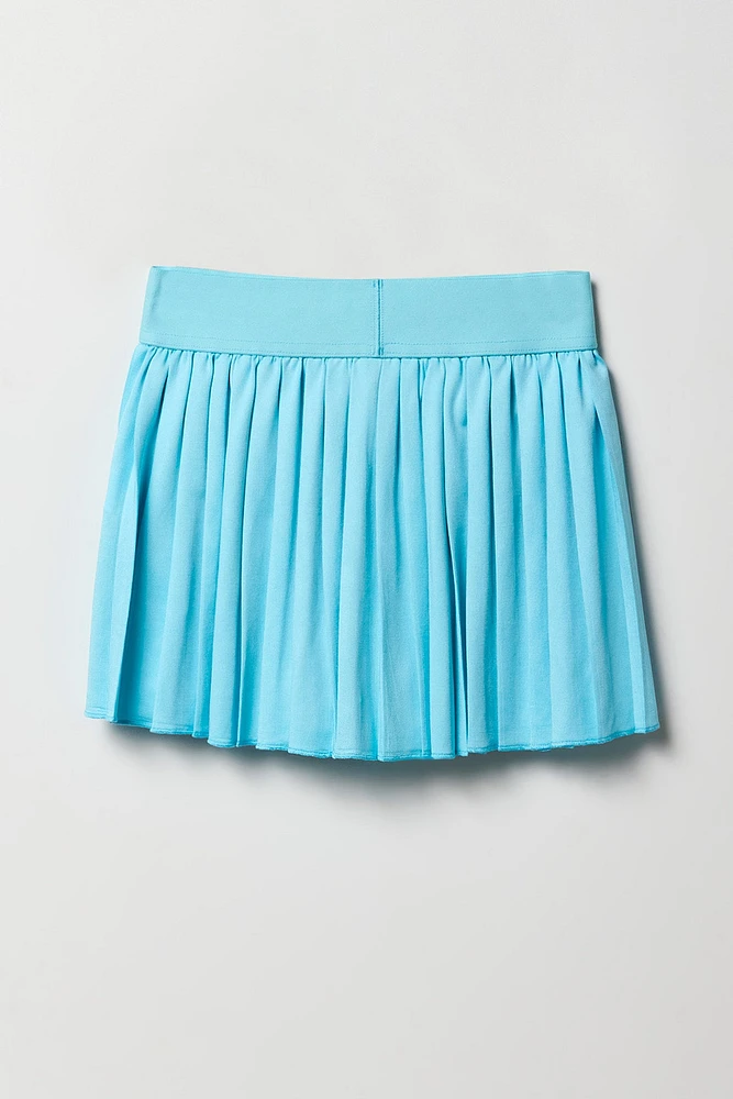 Girls Pleated Tennis Skort