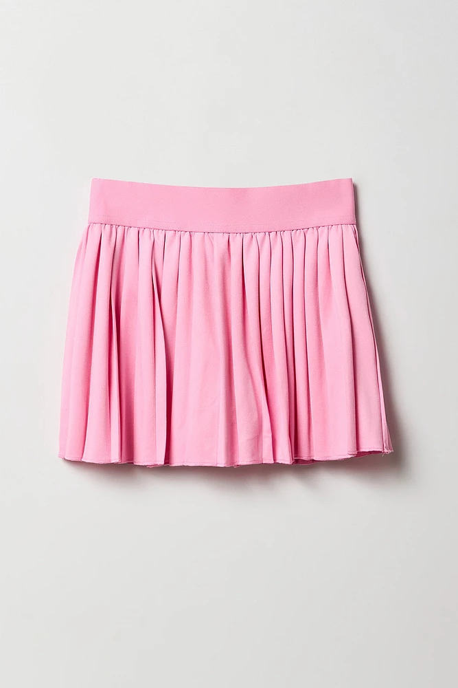 Girls Pleated Tennis Skort