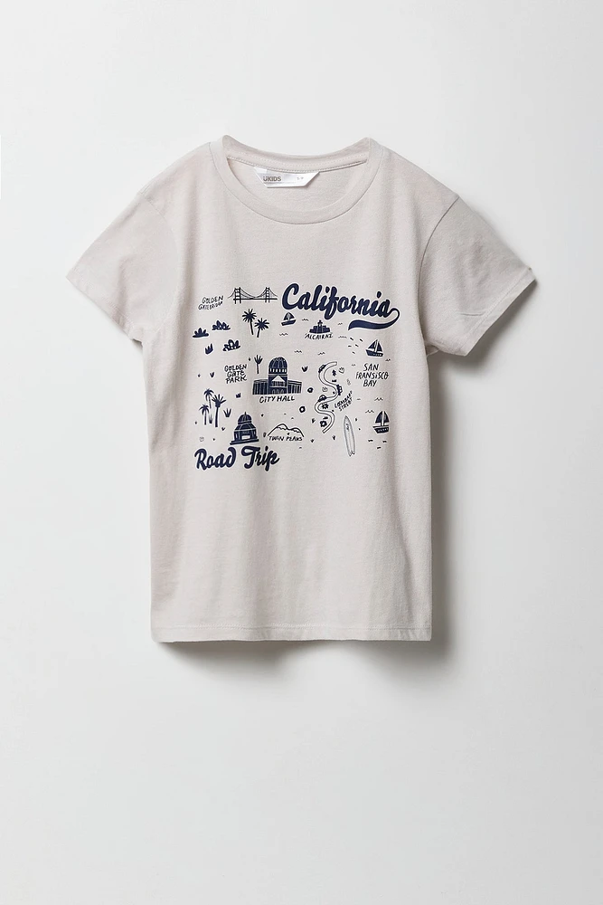 T-shirt Ã  imprimÃ© Cali Road Trip pour fille