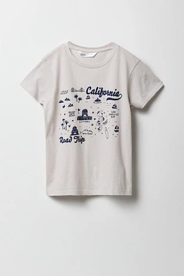 Girls Cali Road Trip Graphic T-Shirt