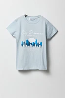 T-shirt à imprimé City Dreamer pour fille