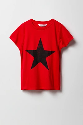 T-shirt Ã  imprimÃ© Star pour fille