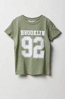 T-shirt Ã  imprimÃ© Brooklyn 92 pour fille