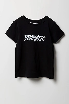 T-shirt à imprimé Dramatic pour filles