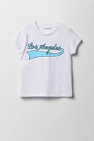 Girls Los Angeles Graphic T-Shirt