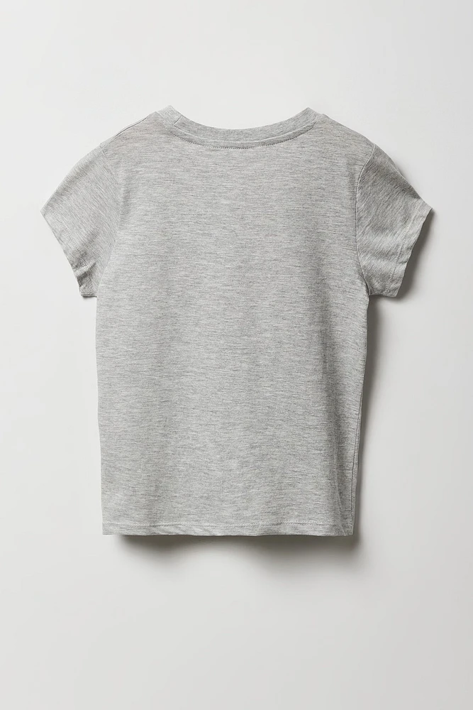 T-shirt à imprimé Brooklyn Bear pour fille