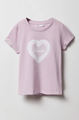 T-shirt à imprimé Dramatic pour fille