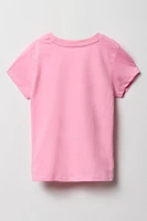 T-shirt à imprimé Boucle pour fille