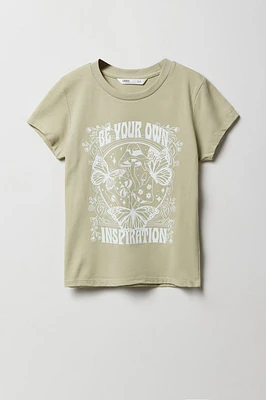 Girls Be Your Own Inspiration Graphic T-Shirt
