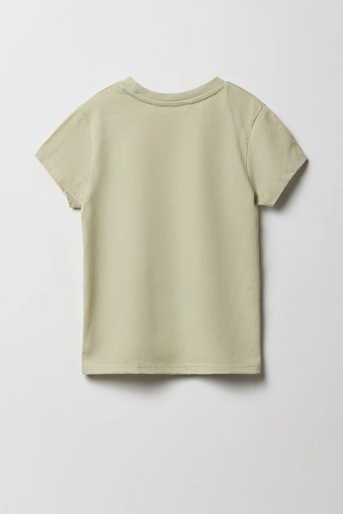 T-shirt à imprimé Be Your Own Inspiration pour fille