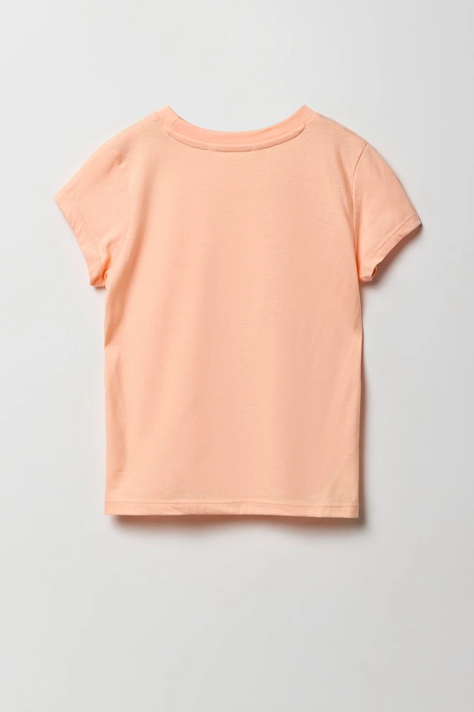 T-shirt à imprimé Papillon pour fille