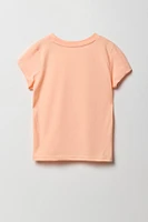 T-shirt à imprimé Papillon pour fille