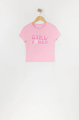 Girls Girl Power Graphic Baby T-Shirt