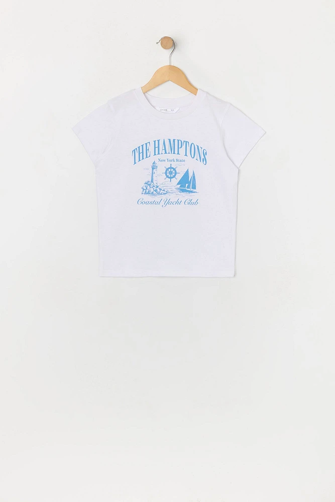 Girls The Hamptons Graphic T-Shirt