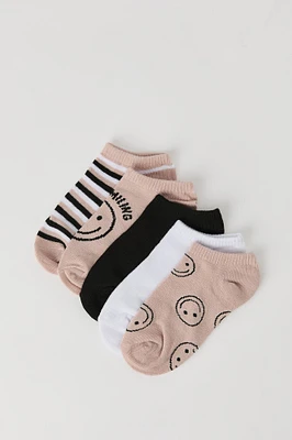 Socquettes tendance pour fille (5 paires