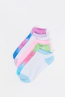 Chaussettes aux chevilles assorties pour filles (paquet de 5