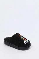 Girls Odie & Garfield Sherpa Slippers