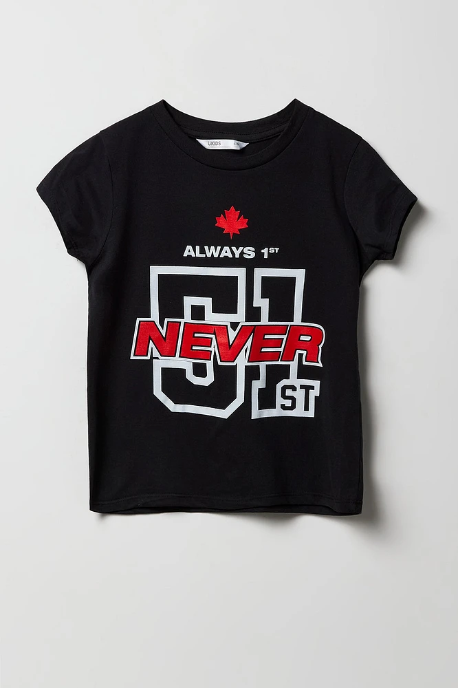 T-shirt à imprimé Never 51st State pour fille