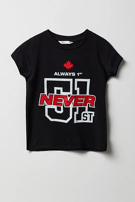 T-shirt à imprimé Never 51st State pour fille