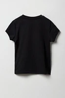 T-shirt à imprimé Elbows Up Canada pour fille