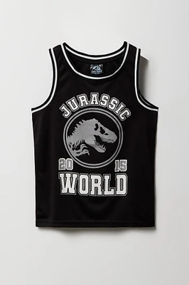 Boys Jurassic World Graphic Mesh Jersey