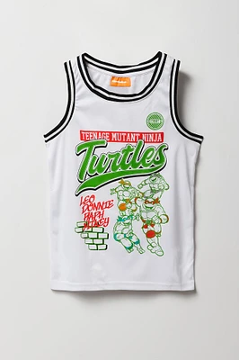 Boys Ninja Turtles Graphic Mesh Jersey