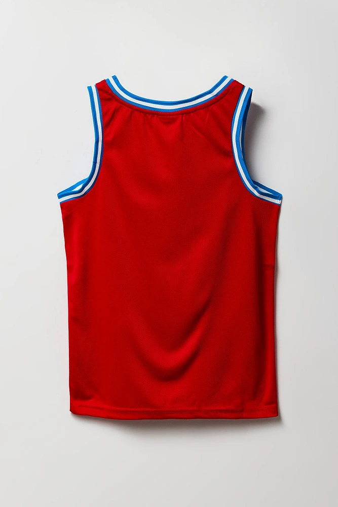 Jersey en filet à imprimé Dragon Ball Z pour garçon