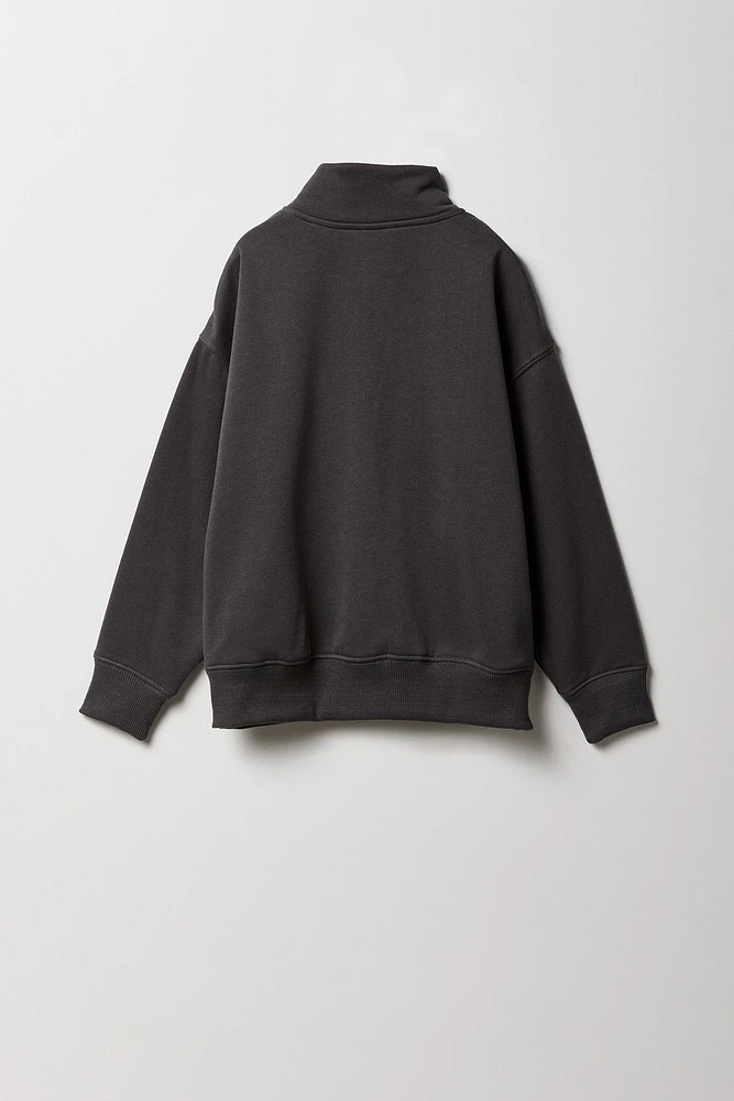 Kids West Coast Graphic Quarter Zip Sweatshirt