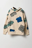 Kids Graffiti Print Hoodie