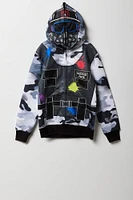 Boys Paintball Pro Full Zip Fleece Hoodie