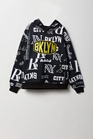 Boys Graffiti Print Hoodie