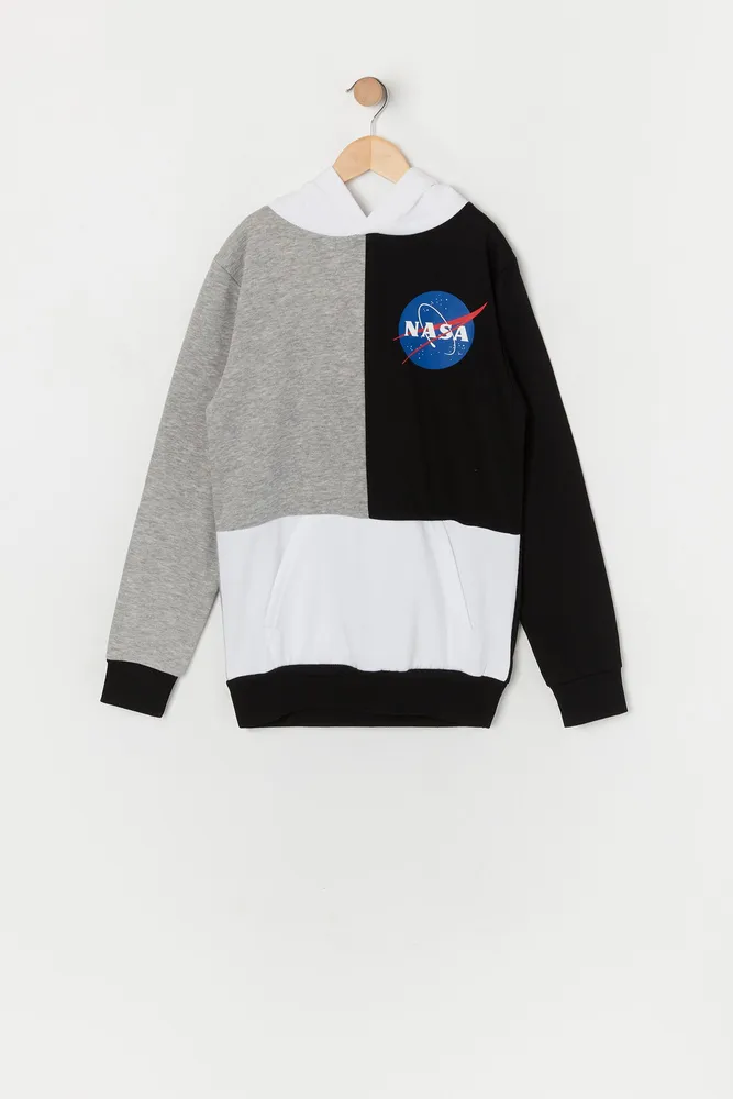 Boys NASA Colourblock Hoodie