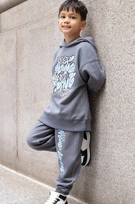 Kids Graphic Fleece Jogger