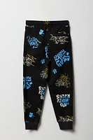 Boys Printed Fleece Jogger