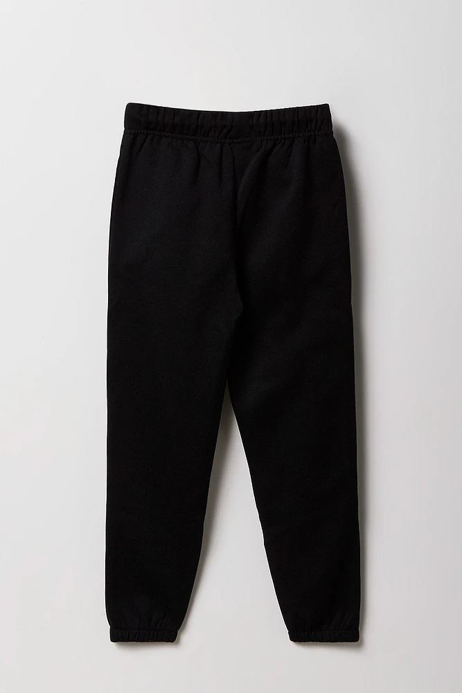 Boys Solid Fleece Jogger