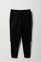 Boys Colourblock Zip Pocket Fleece Jogger