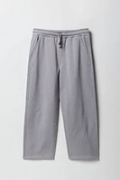 Pantalon d'entraînement à jambe large en molleton pour garçon