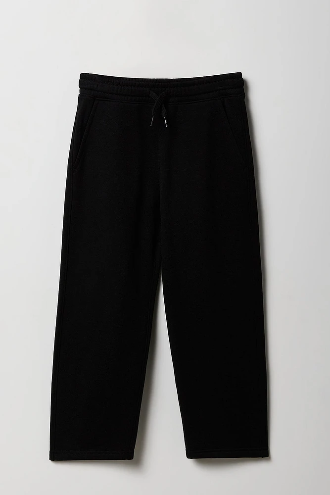 Kids Wide Leg Fleece Sweatpant