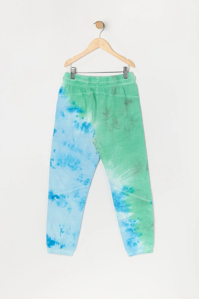 Boys Tie Dye Graphic Jogger