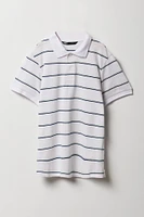 Polo rayé pour garçon