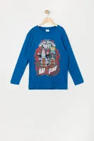 Boys SpongeBob Graphic Long Sleeve Top