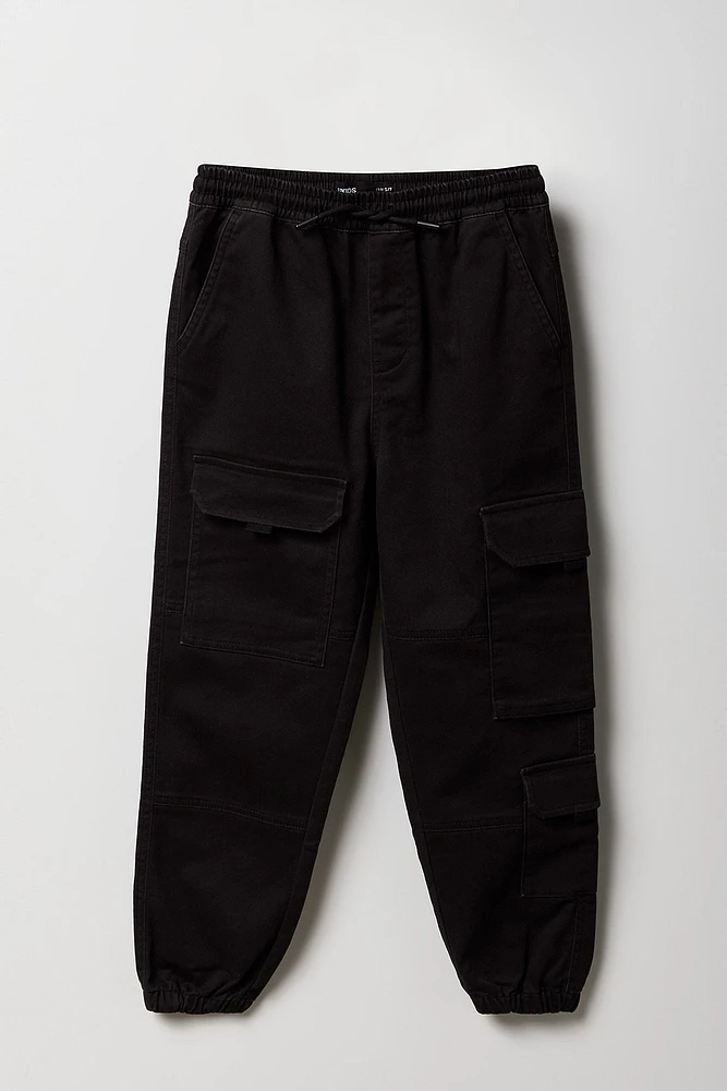 Boys Straight Leg Cargo Jogger