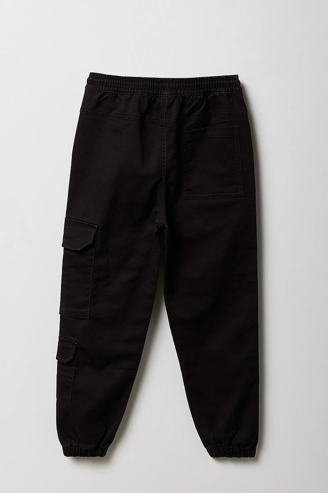 Boys Straight Leg Cargo Jogger