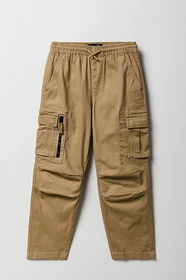 Pantalon cargo avec poche à glissière pour garçons