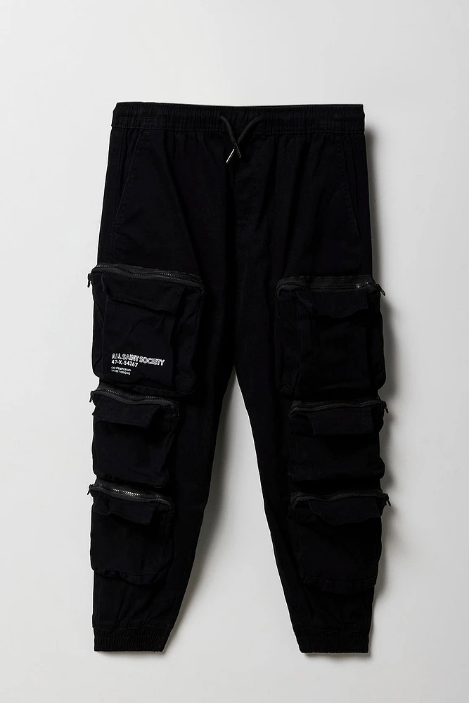 Boys 6 Pocket Cargo Jogger