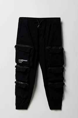 Boys 6 Pocket Cargo Jogger