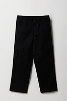 Boys Drawstring Straight Leg Cargo Pant