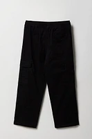 Boys Drawstring Straight Leg Cargo Pant